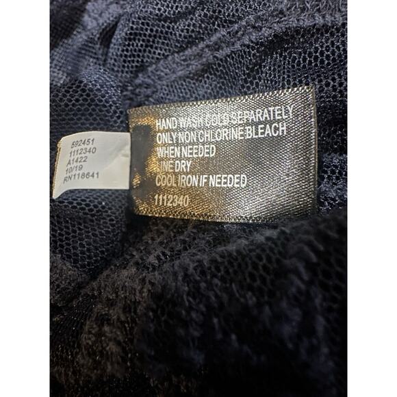 Lane Bryant Floral Lace Sheer Kimono Open Front Overpiece Duster Plus Size 22/24 - Picture 10 of 12